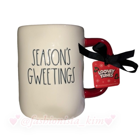 ©️🛍️ Rae Dunn Season’s Gweetings tweety bird mug - Picture 2 of 5